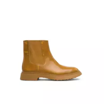 Мужские желтые кожаные ботинки camperlab, желтый