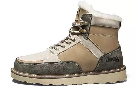 Мужские зимние ботинки Jeep Vintage, бежевый