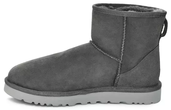 Мужские зимние ботинки Ugg CLASSIC MINI, серый