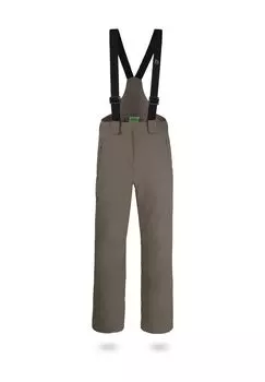 Мужские зимние брюки софтшелл с подтяжками Loonskin normani, цвет Stone