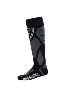 Мужские зимние носки из шерсти и шелка для лыж и сноуборда Rossignol, черный