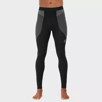 Мужские зимние спортивные функциональные компрессионные брюки Ice Dune SIROKO черные