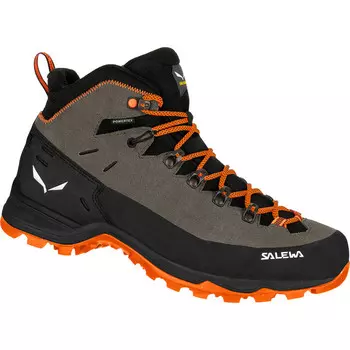 Мужские зимние туфли Alp Mate Mid WP Salewa, коричневый