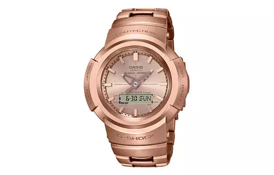 Мужские золотые часы серии Full Metal CASIO