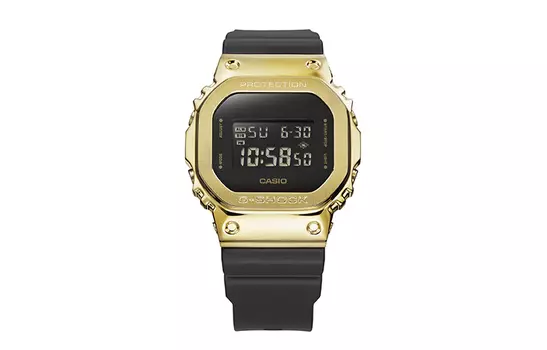 Мужские золотые часы серии Full Metal GM-5600G-9PR CASIO