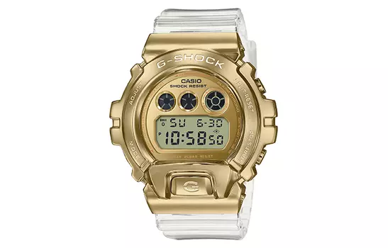 Мужские золотые часы серии Full Metal GM-6900SG-9PR CASIO