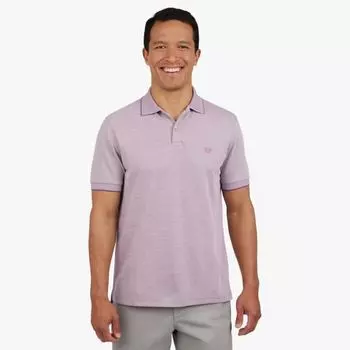 Мужское эластичное поло с коротким рукавом Chaps, цвет grape