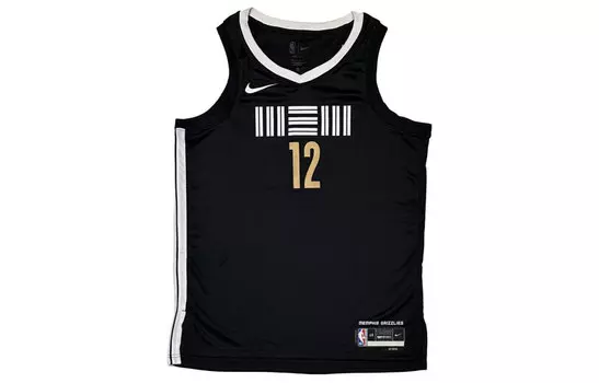 Мужское баскетбольное джерси Nike, цвет Black White
