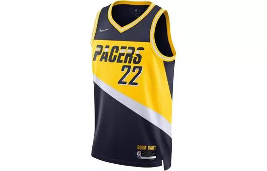 Мужское баскетбольное джерси Nike, цвет Black/Yellow