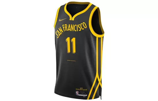 Мужское баскетбольное джерси Nike, цвет Black/Gold