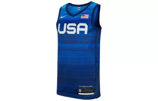 Мужское баскетбольное джерси Nike, цвет Blue