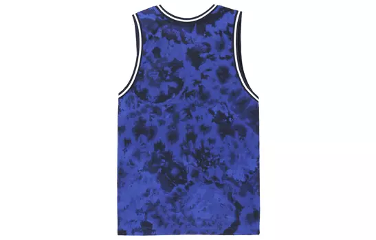 Мужское баскетбольное джерси Nike, цвет Bright Blue/Black/Dark Blue/Green/Orange