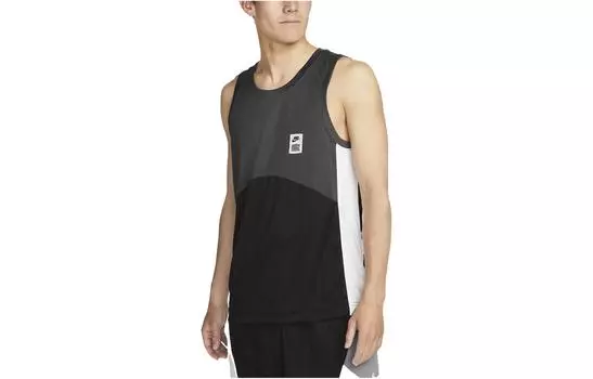Мужское баскетбольное джерси Nike, цвет Dark smoky gray