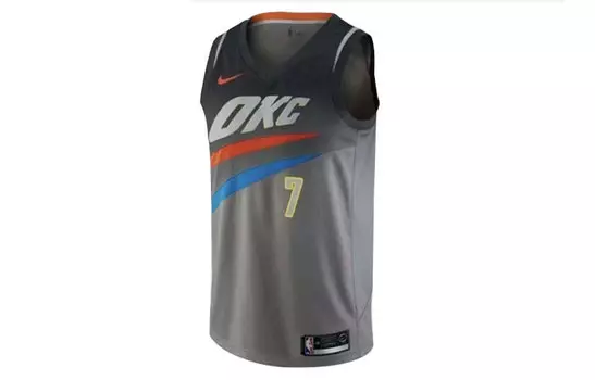 Мужское баскетбольное джерси Nike, цвет Gray
