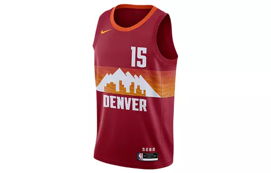 Мужское баскетбольное джерси Nike, цвет Scarlet