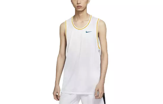 Мужское баскетбольное джерси Nike, цвет White