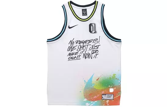 Мужское баскетбольное джерси Nike, цвет White