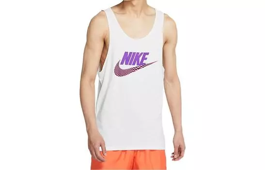 Мужское баскетбольное джерси Nike, цвет White