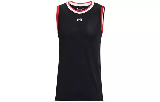 Мужское баскетбольное джерси Under Armour, цвет Black