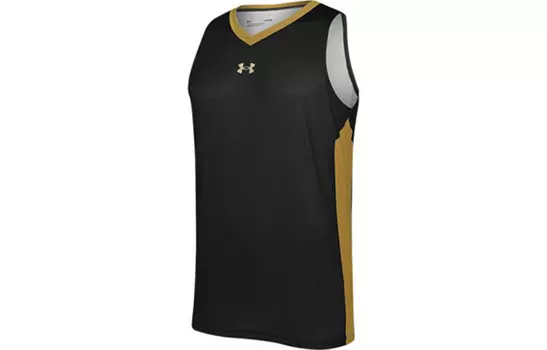Мужское баскетбольное джерси Under Armour, цвет Black