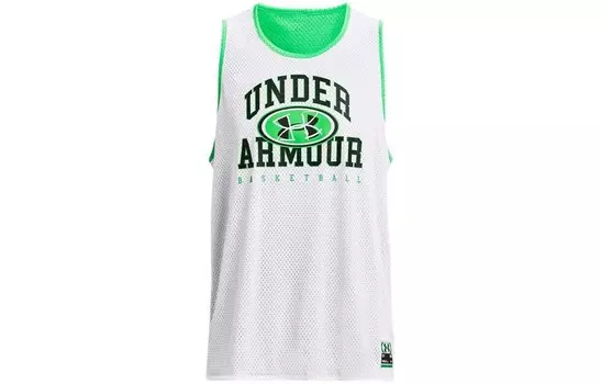 Мужское баскетбольное джерси Under Armour, цвет White