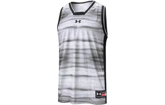 Мужское баскетбольное джерси Under Armour, цвет White
