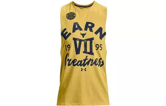 Мужское баскетбольное джерси Under Armour, цвет Yellow