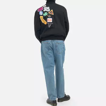 Мужское бейсбольное джерси Stussy, цвет Black