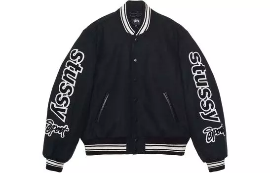 Мужское бейсбольное джерси Stussy, цвет Black