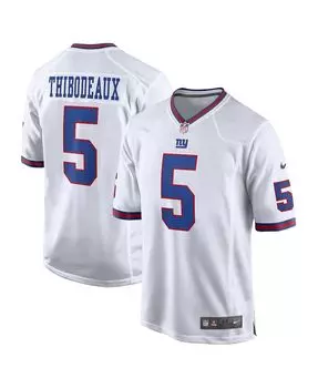 Мужское белое джерси kayvon thibodeaux new york giants alternate game jersey Nike, белый
