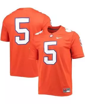 Мужское джерси #5 оранжевого цвета Clemson Tigers Game Nike, оранжевый