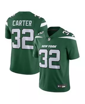Мужское джерси Michael Carter Green New York Jets Vapor FUSE Limited Nike, зеленый