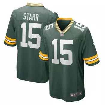 Мужское джерси Nike Bart Starr Green Green Bay Packers Retired Player Game