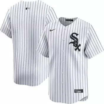 Мужское джерси Nike Chicago White Sox White Blank Limited Vapor