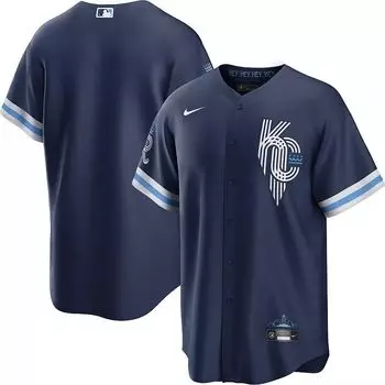 Мужское джерси Nike Kansas City Royals 2022 City Connect Replica Cool Base Джерси