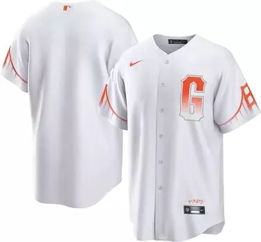 Мужское джерси Nike San Francisco Giants White 2021 City Connect Cool Base