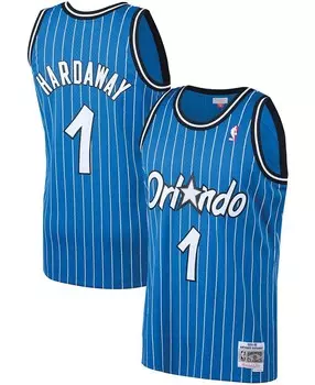 Мужское джерси Penny Hardaway Blue Orlando Magic 1994-95 Hardwood Classics Swingman Mitchell & Ness