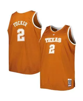 Мужское джерси PJ Tucker Texas Orange Texas Longhorns Big and Tall Swingman Mitchell & Ness