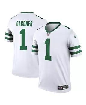 Мужское джерси Sauce Gardner White New York Jets Alternate Legend Nike, белый