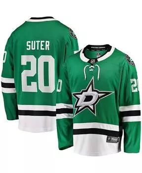 Мужское фирменное джерси игрока Ryan Suter Kelly Green Dallas Stars Breakaway Player Fanatics, зеленый