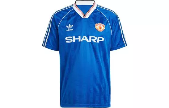 Мужское футбольное джерси Adidas Originals, цвет Blue