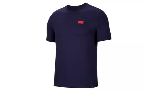 Мужское футбольное джерси Nike, цвет Black/Blue