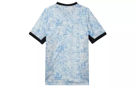 Мужское футбольное джерси Nike, цвет Cream/University Blue/Pitch Blue