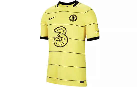 Мужское футбольное джерси Nike, цвет Opit Yellow