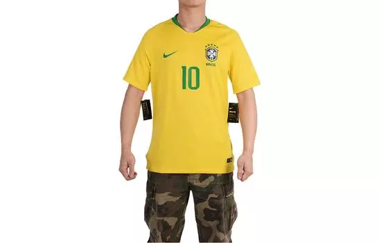 Мужское футбольное джерси Nike, цвет Yellow