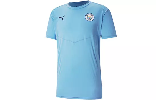 Мужское футбольное джерси Puma, цвет Light Blue