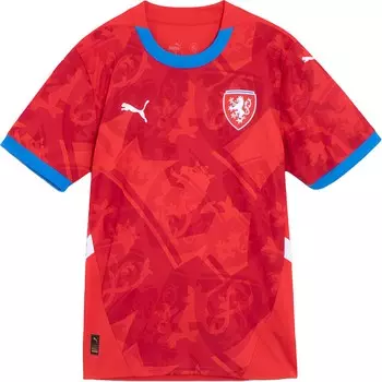 Мужское футбольное джерси Puma, цвет Red - Firm Red
