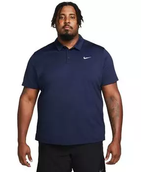 Мужское футбольное поло Dri-FIT Nike, синий