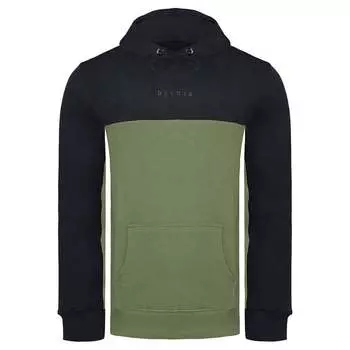 Мужское худи Rafola черно-оливковое Devote London, зеленый