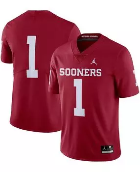 Мужское малиновое джерси oklahoma sooners team limited Jordan